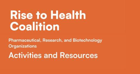 Pharma, Research, and Biotechnology Activities and Resourses